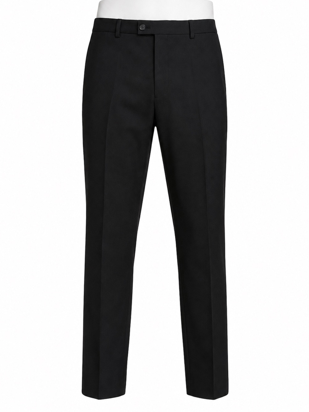 Size 38 Ted Baker Men’s Joey CT 100% Wool Dress Pants Black Raw Hem
